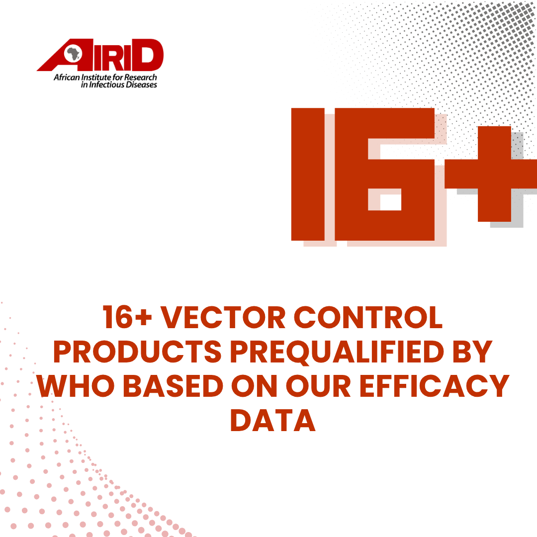 GLP-Certified Evaluation of Vector Control Products in West Africa