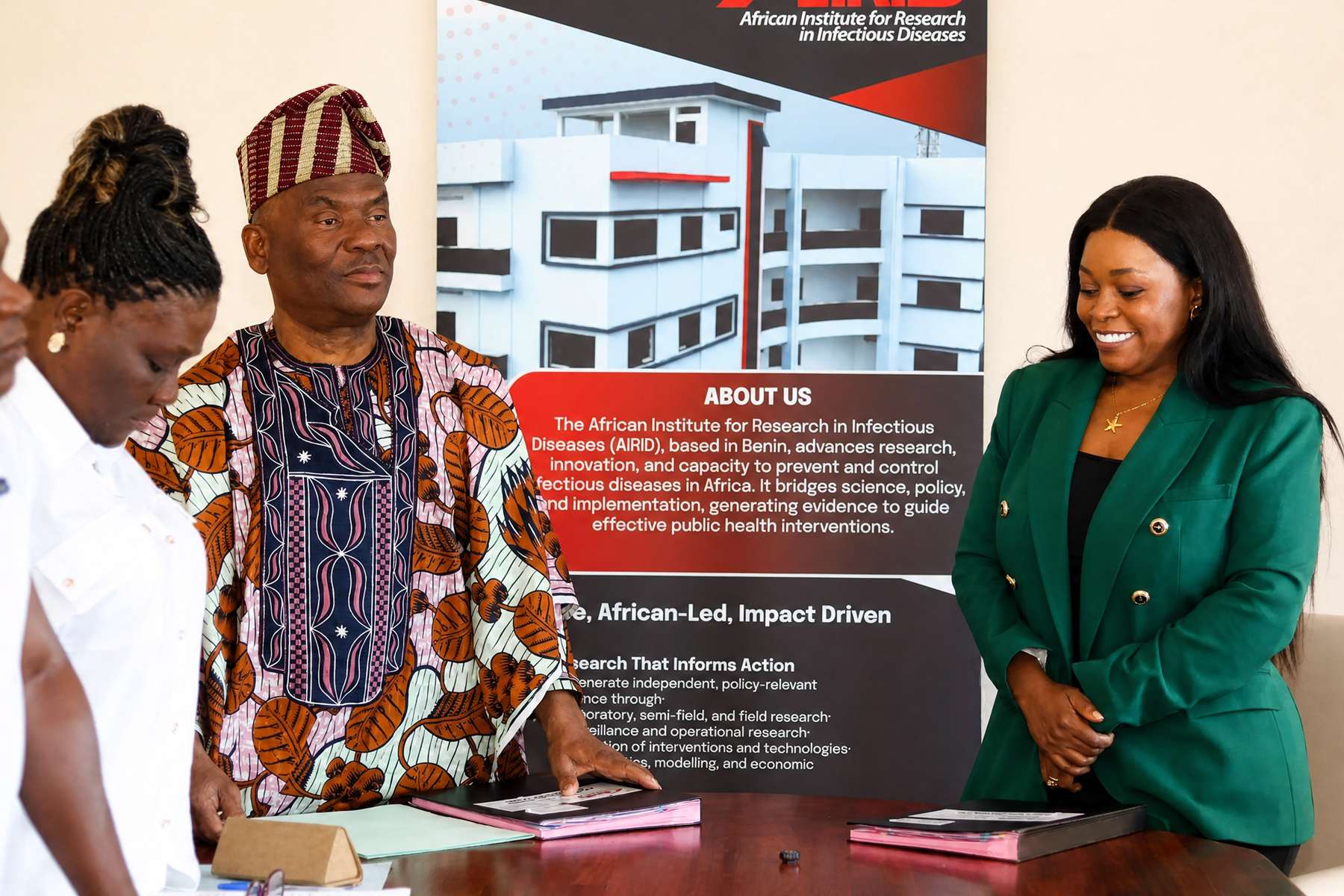 AIRID and the General Directorate for Scientific Research and Innovation Formalise a New Collaboration — Photo 1